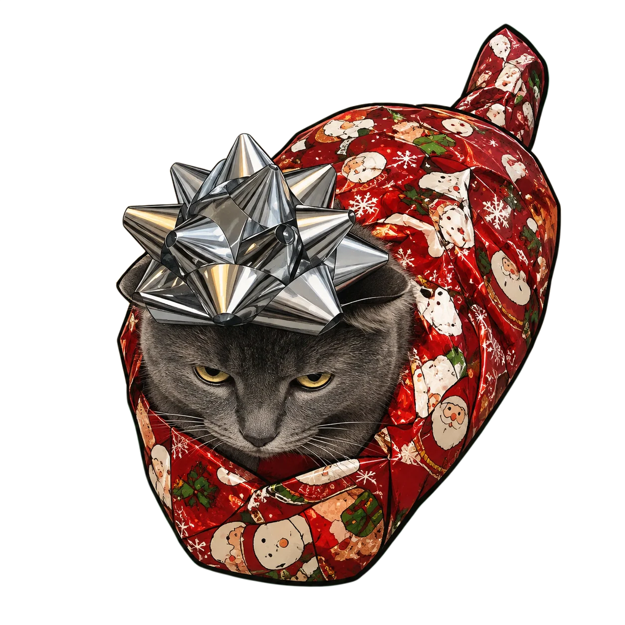 I am still wrapped and not doing anything about it